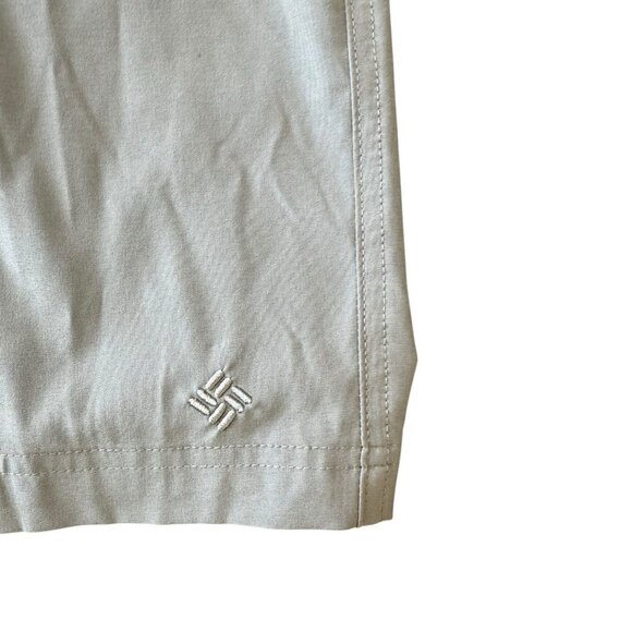 Columbia Global Adventure Shorts Mens 36 Lightweight Stretch Omni Shield Tan - Picture 5 of 7